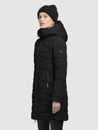 khujo-coat-fitt3-damen-steppmantel-mit-kapuze-in-black image 5