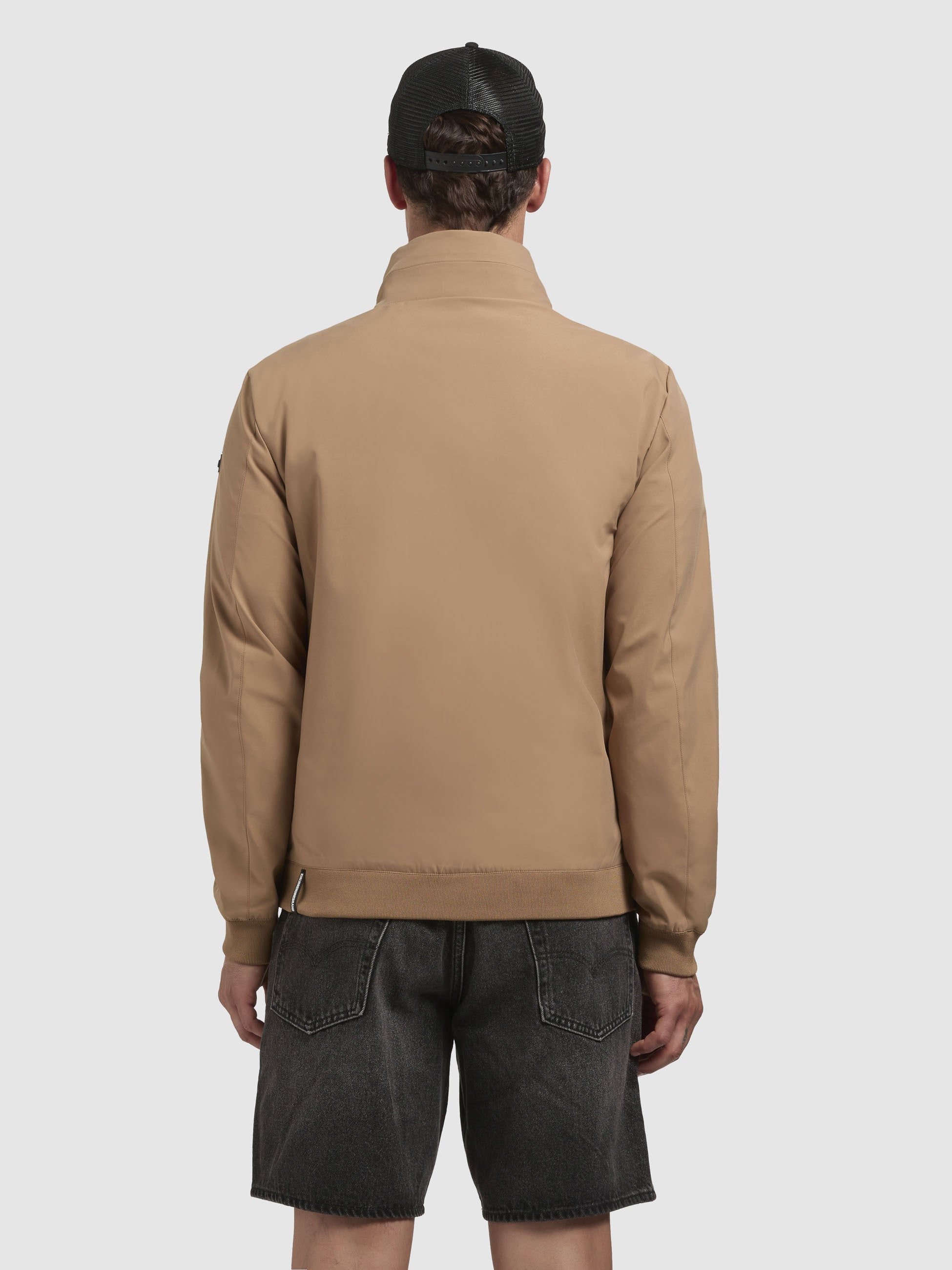khujo-jacke-kayo-kamel-h-ftlange-bomberjacke-mit-verstaubarer-kapuze image 3
