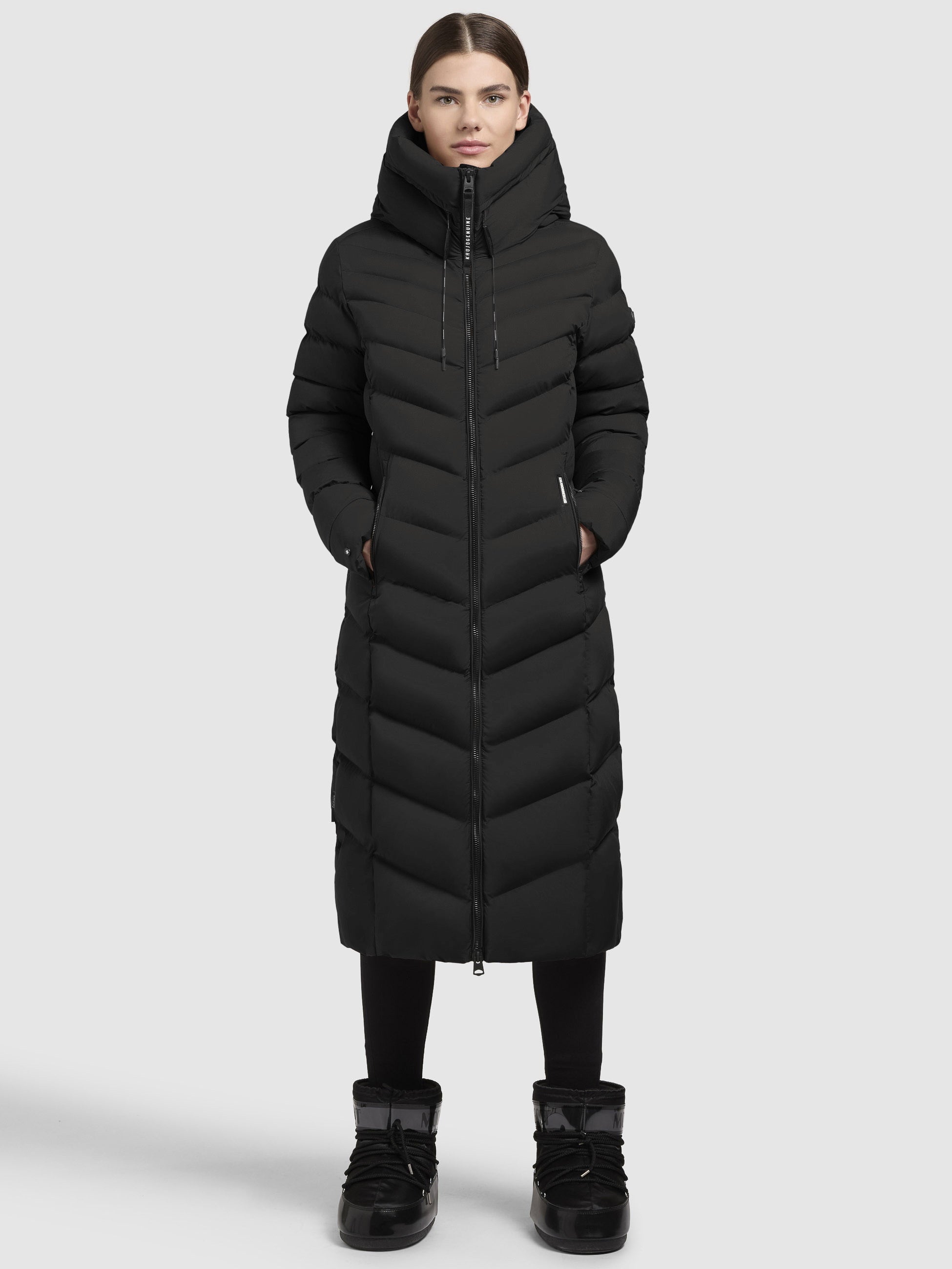 khujo-stoane-damen-mantel-schwarz image 1