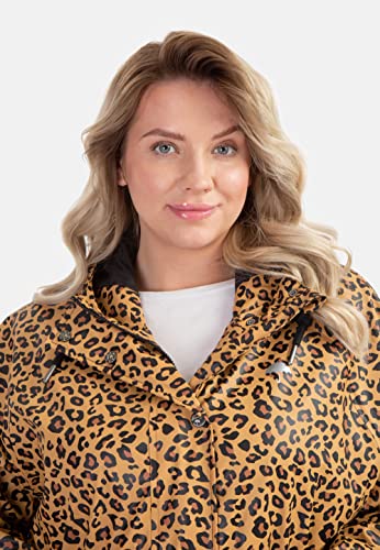 schmuddelwedda-damen-plus-size-regenmantel-mit-leoprint-3 image 7