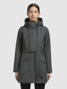 khujo-jacke-mosti-blaugrau-damen-sommerparka-trenchcoat image 4
