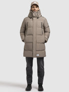 khujo-coat-morse-gray-beige-damen-steppmantel image 2