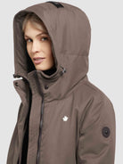 khujo-laria-damen-parka-mantel-taupe image 6