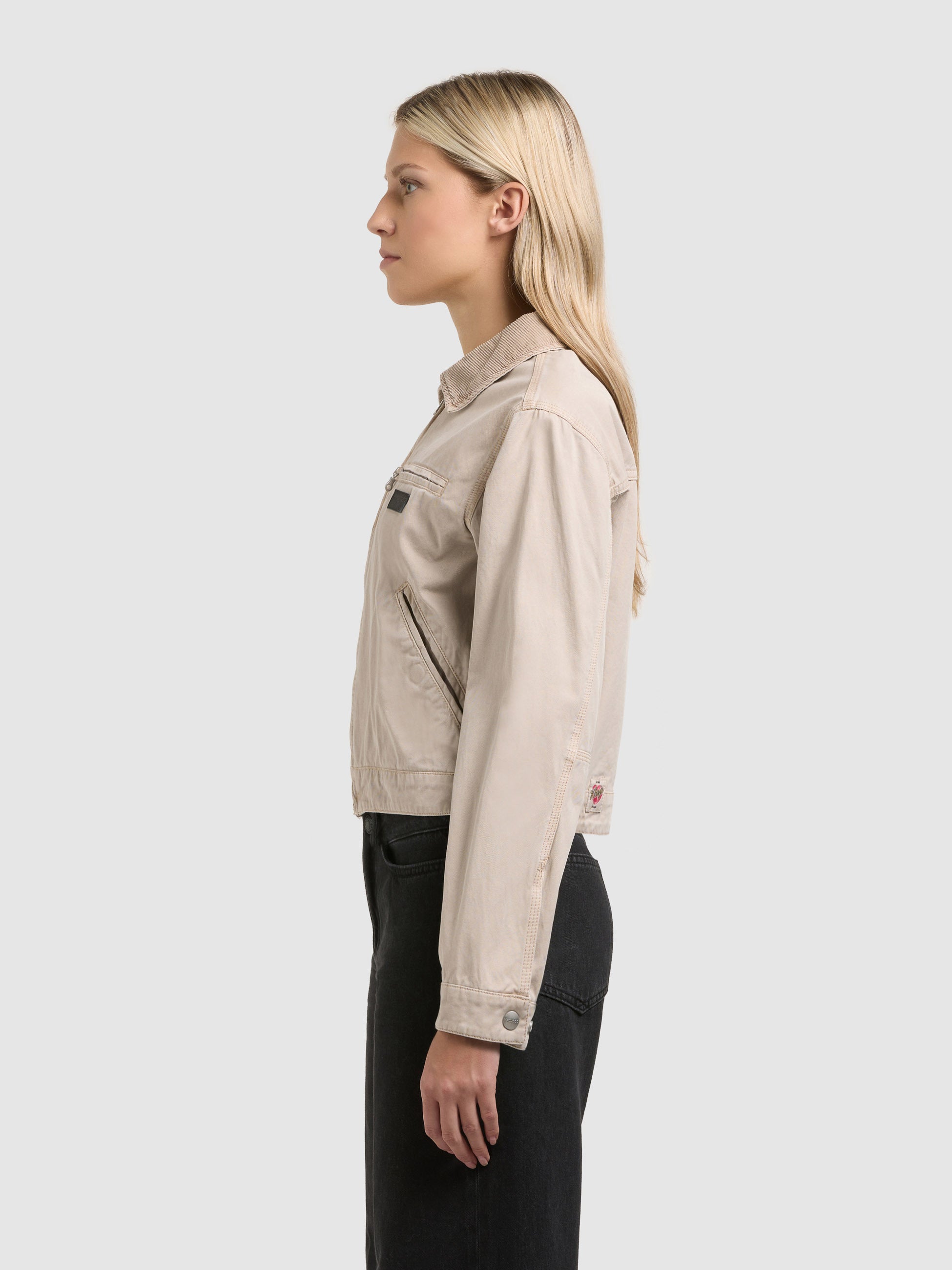 khujo-georgia-damen-sommerjacke-greige image 5
