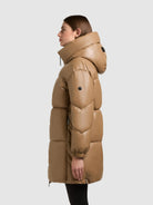 khujo-mantel-lorsa-light-brown-gesteppter-damen-wintermantel-wasserabweisend image 5