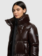 khujo-rinja2-shiny-damen-winterjacke-moody-plum-loose-fit-wasserabweisend image 7