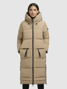 khujo-coat-aroma-damen-steppmantel-in-sand image 4