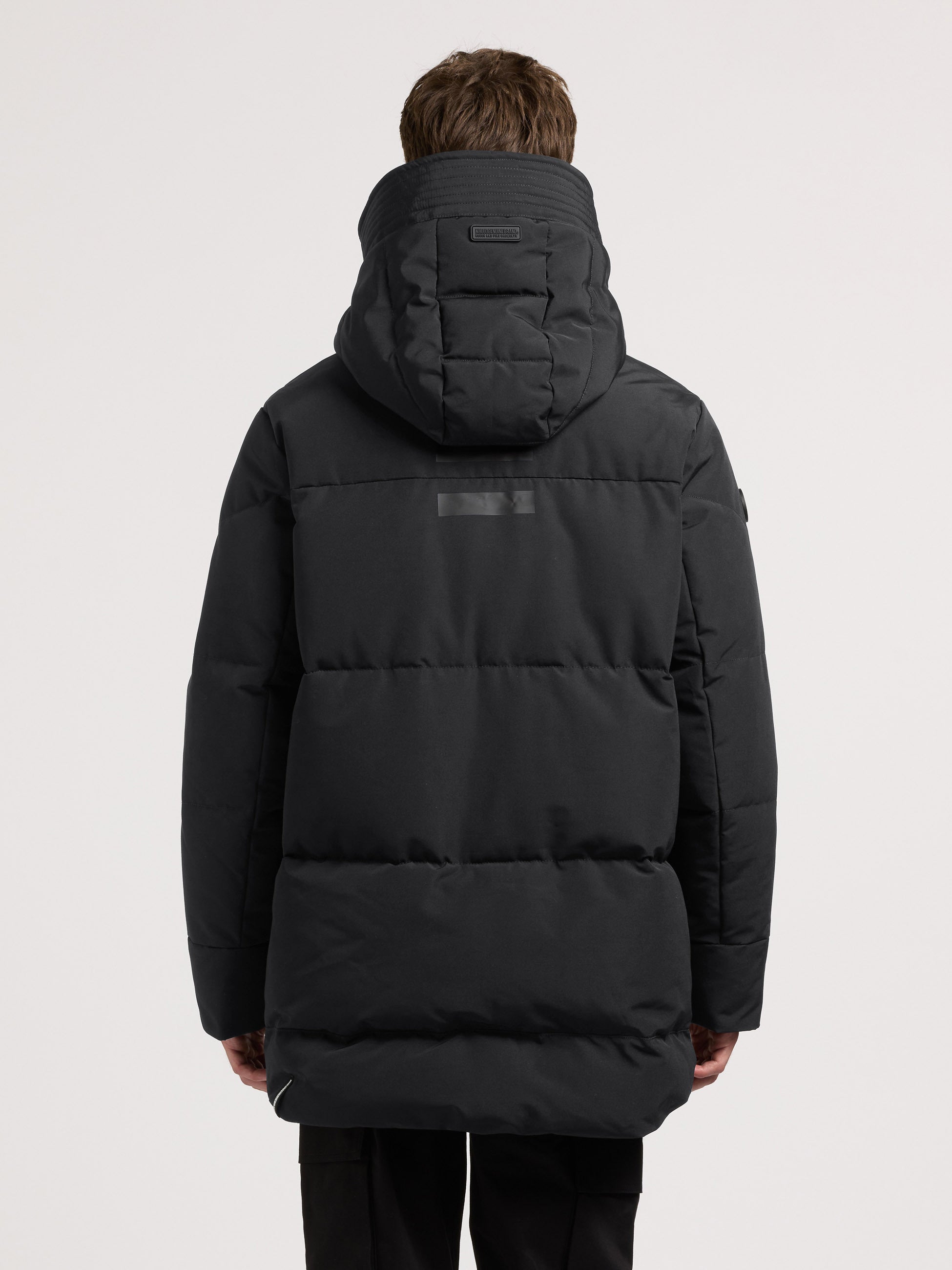 khujo-jacke-kanf2-obrage-grey-steppjacke-mit-kapuze image 3