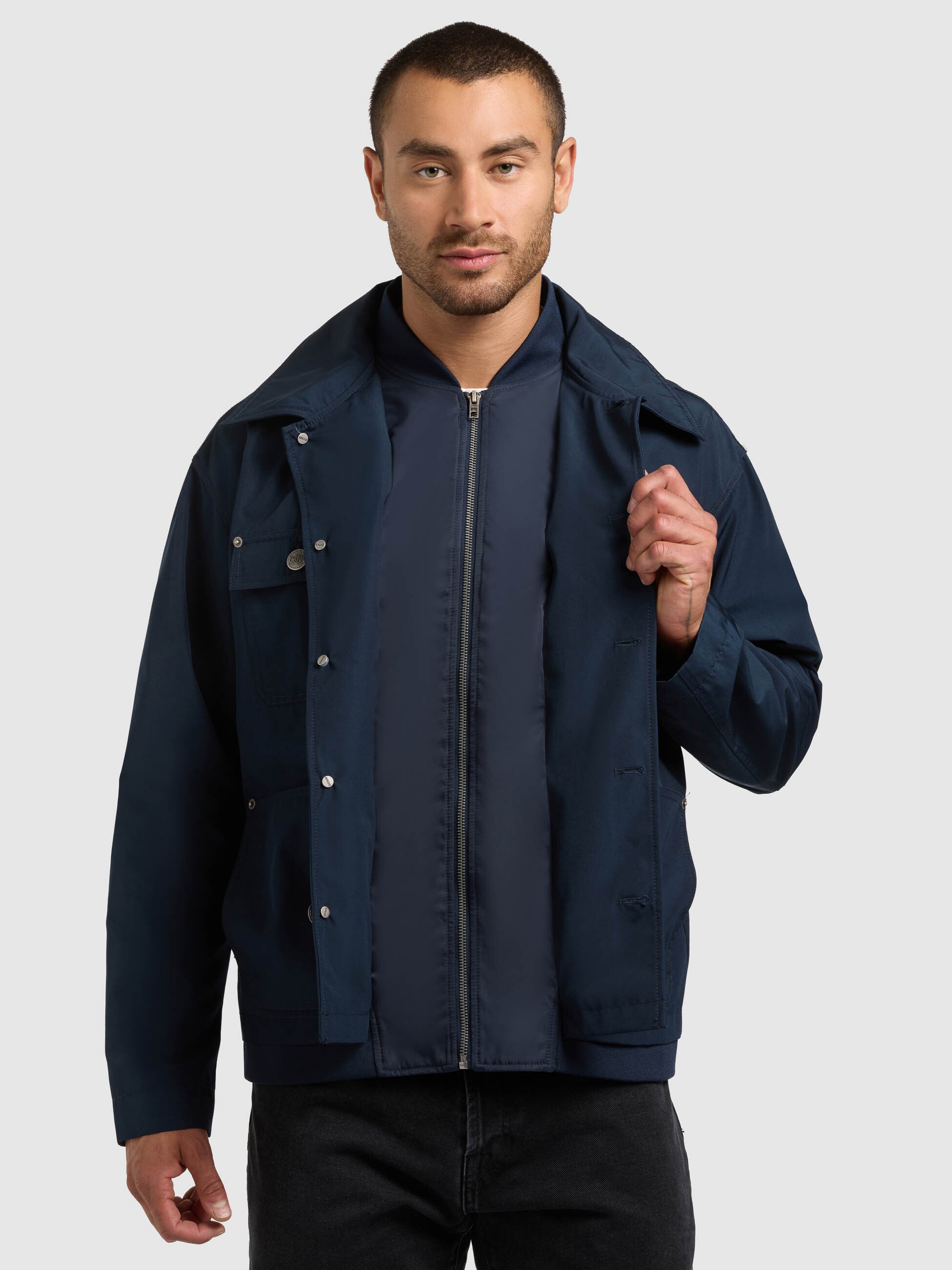 khujo-jacke-raise-atlantic-blue-fieldjacket-regular-fit image 7