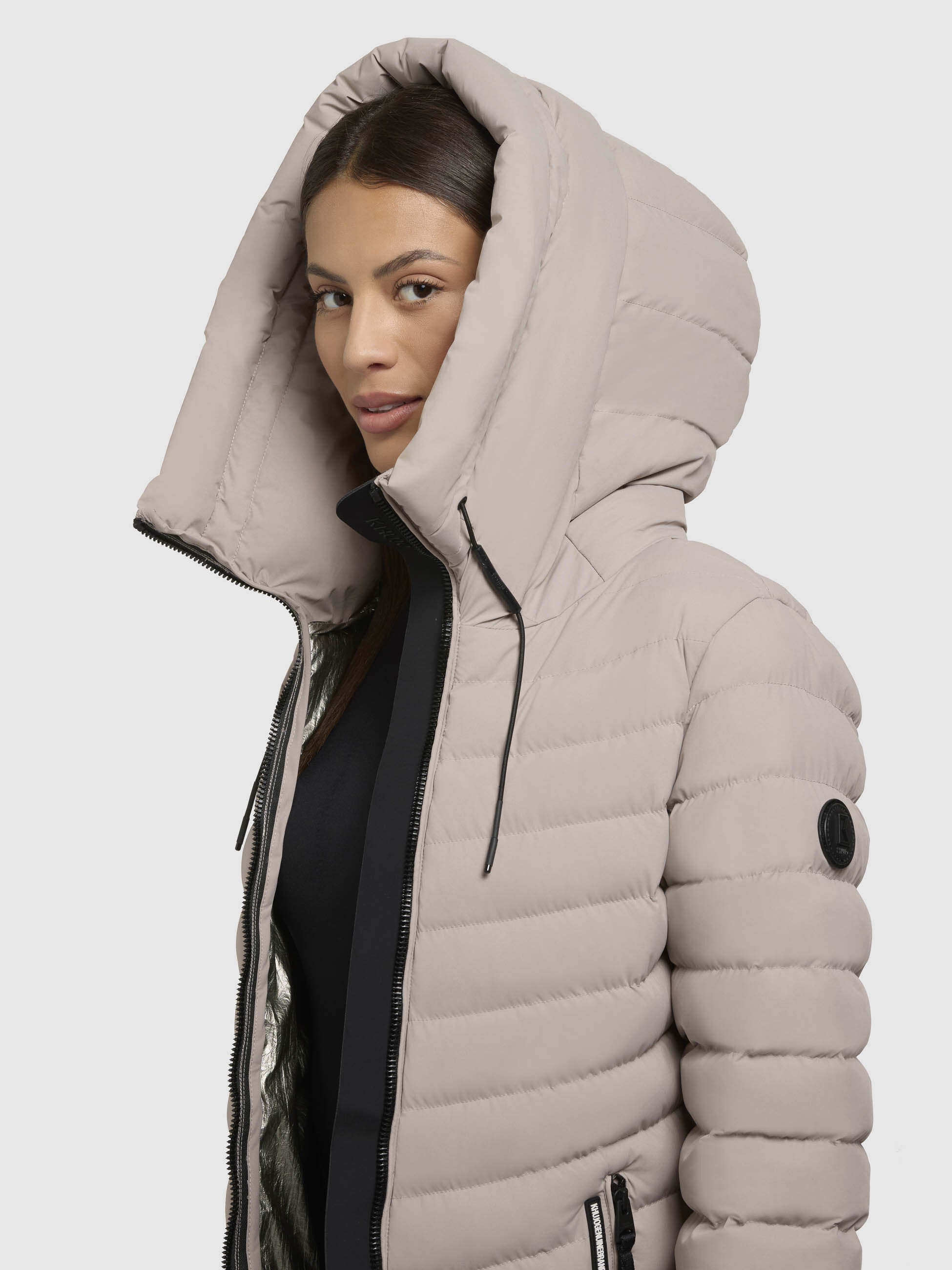 khujo-jacke-pace-hellbeige-h-ftlange-steppjacke-damen image 7