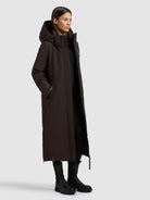 khujo-coat-lofi3-moody-plum-wadenlanger-damen-wintermantel-wasserabweisend image 6