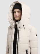 khujo-mantel-sensy-cremewei-damen-steppmantel-wadenlang-regular-fit image 7