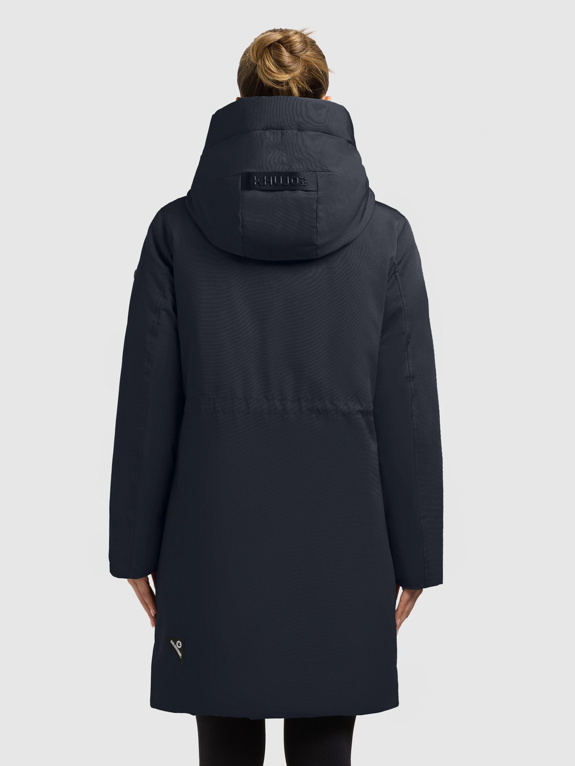 khujo-mantel-wedelia-with-inner-jacket-port-blue-kurzmantel-2in1-damen image 3