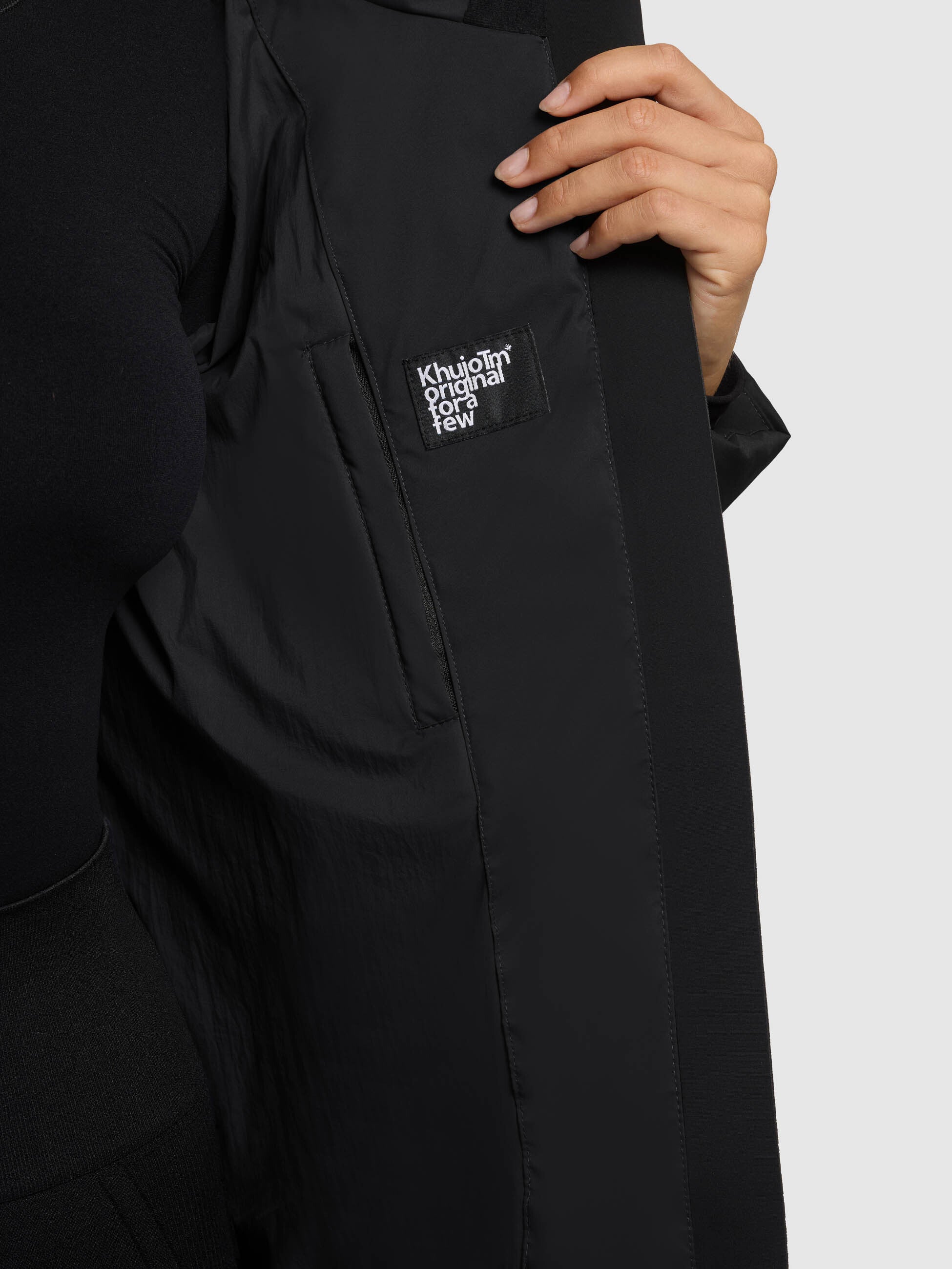 khujo-larea3-damen-mantel-langer-wintermantel-black image 8