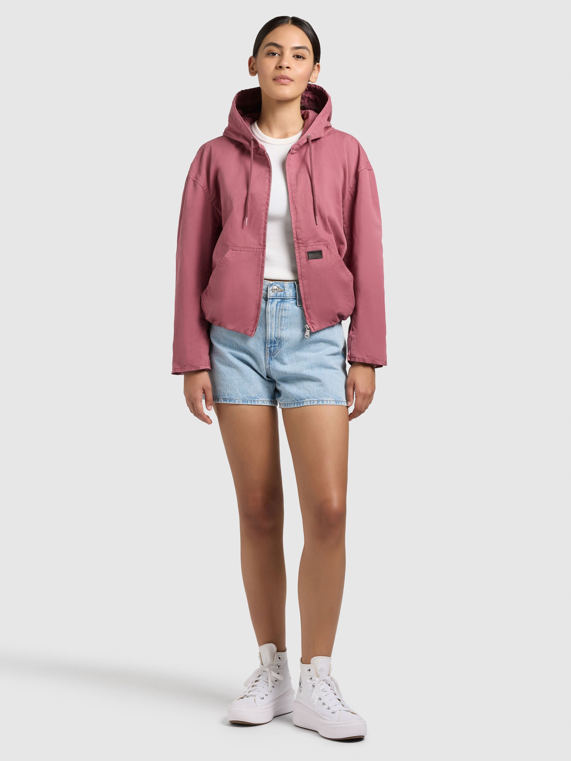 khujo-jacke-judy-fuchsia-blousonjacke-mit-kapuze-aus-baumwoll-twill image 6