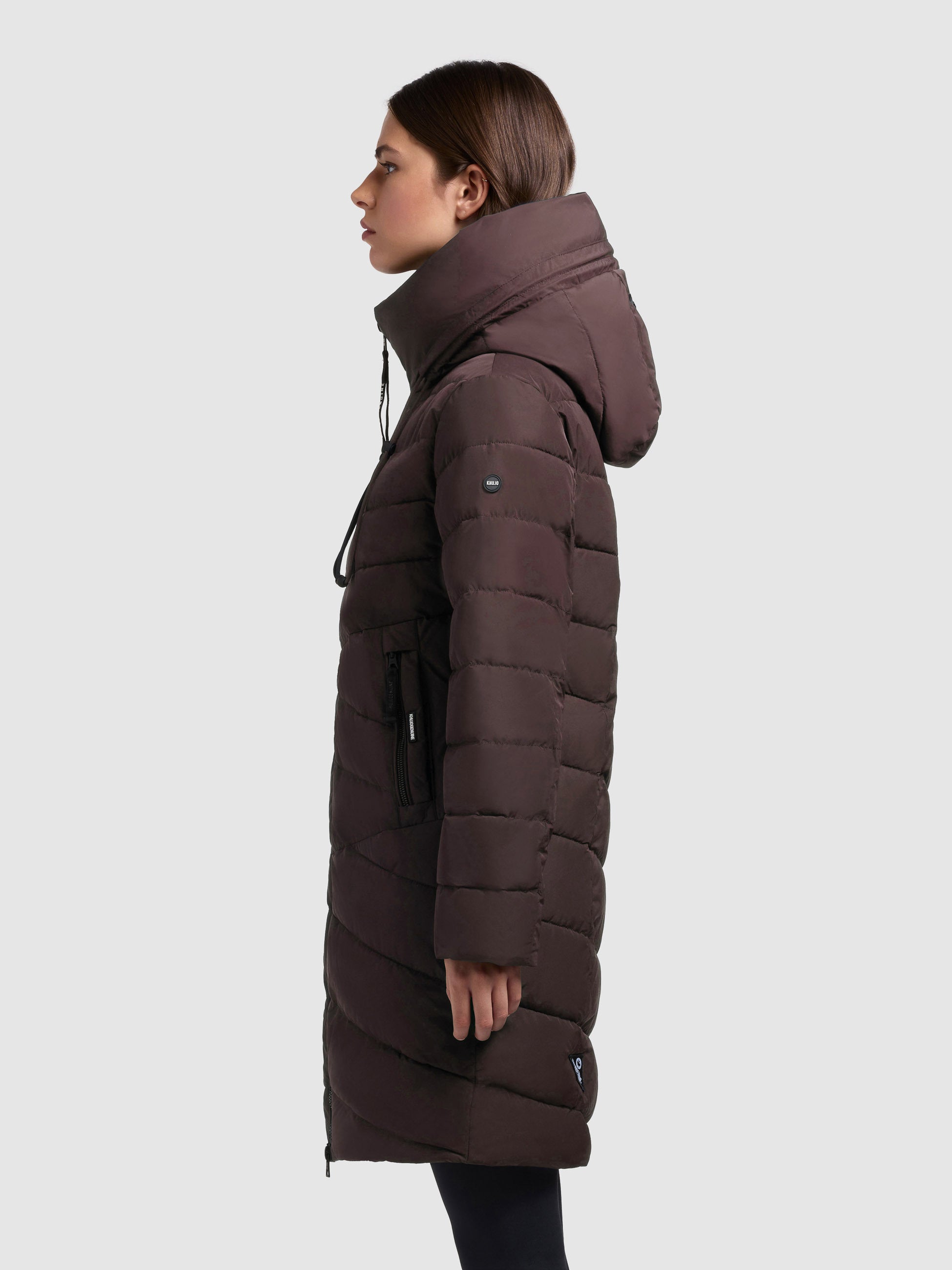 khujo-vare-steppmantel-damen-kurzer-wintermantel-in-moody-plum image 5