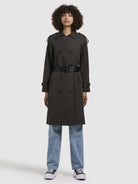 khujo-coat-rula-dark-gray-knielanger-trenchcoat-mit-g-rtel image 6