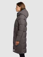 khujo-mantel-hayana-graphite-grey-knielanger-damen-steppmantel image 5