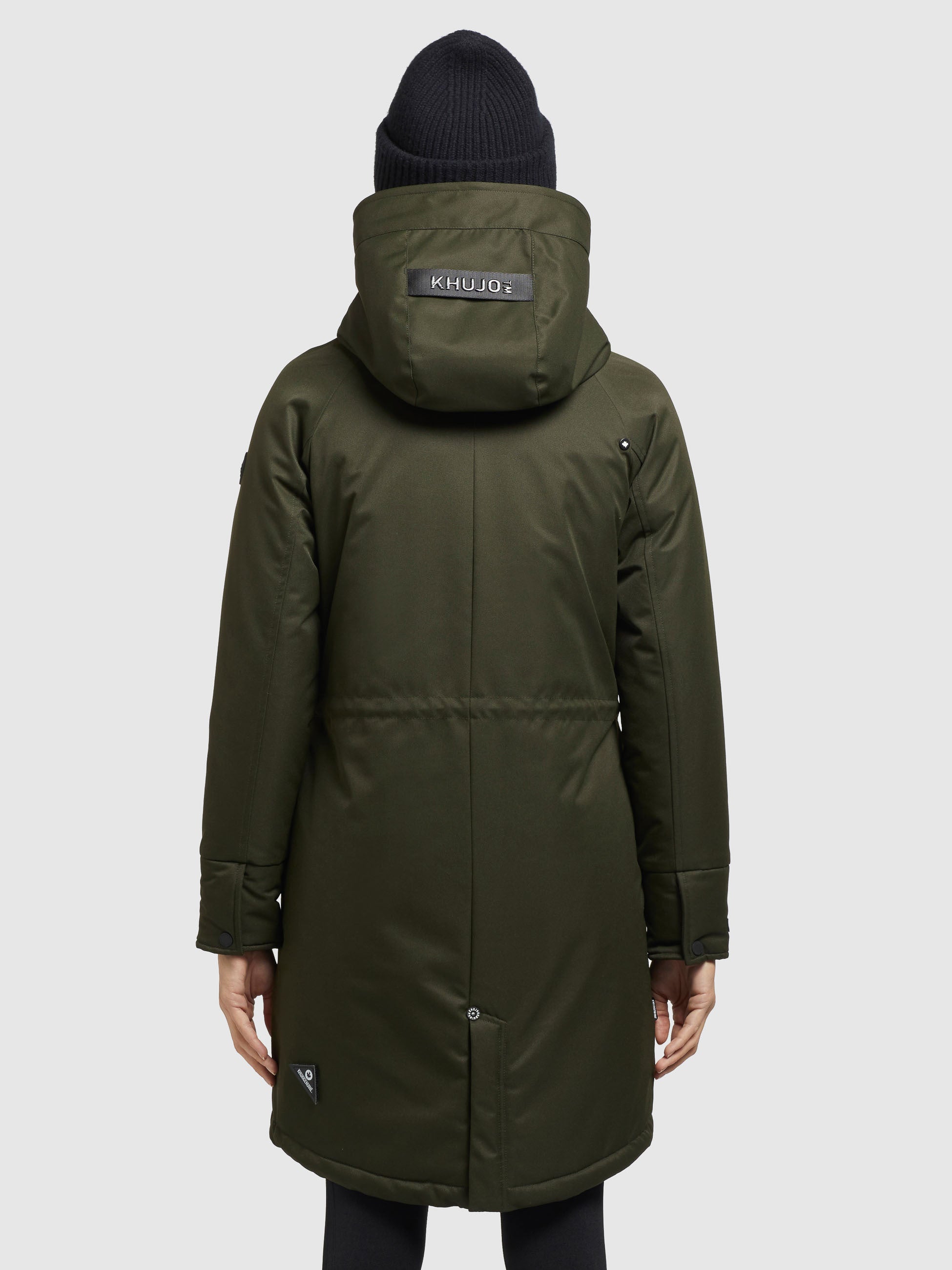 khujo-mantel-laria-dunkelgr-n-warmer-damen-parka-regular-fit image 3