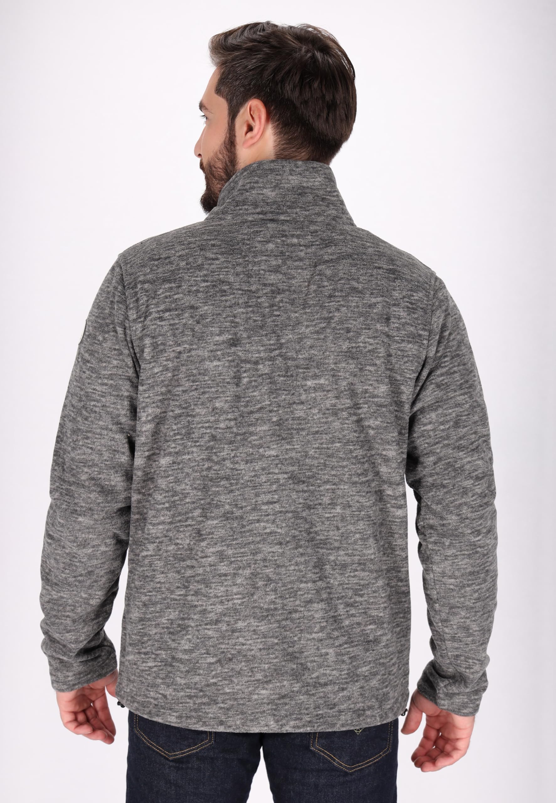 schmuddelwedda-herren-fleecejacke-mit-stehkragen-marine image 5