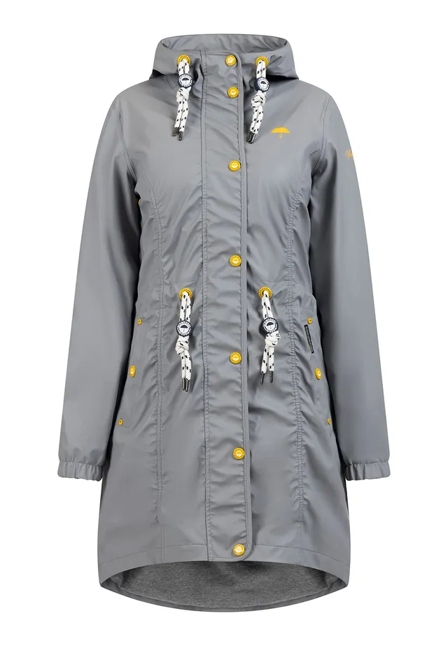 schmuddelwedda-damen-regenmantel-wasserdicht-3000mm-windbreaker-f-r-pendeln image 1