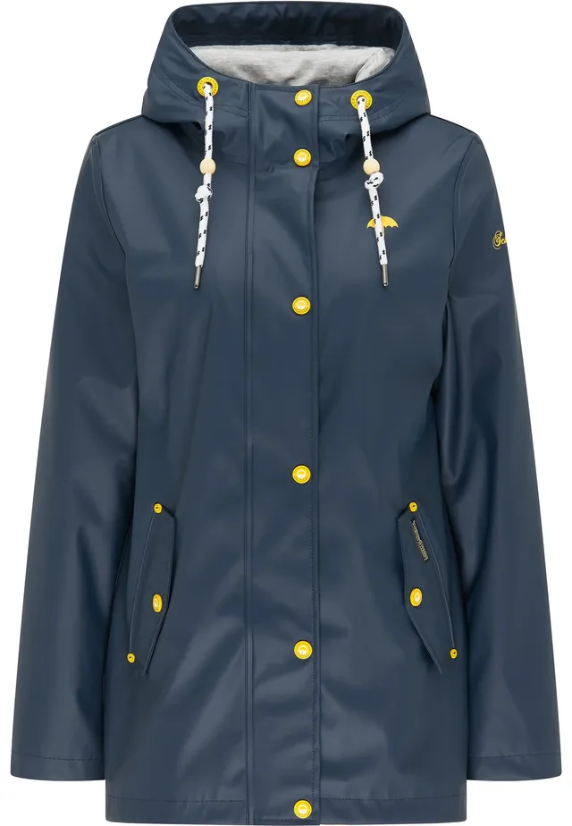 schmuddelwedda-damen-regenjacke-friesennerz-in-marine image 1