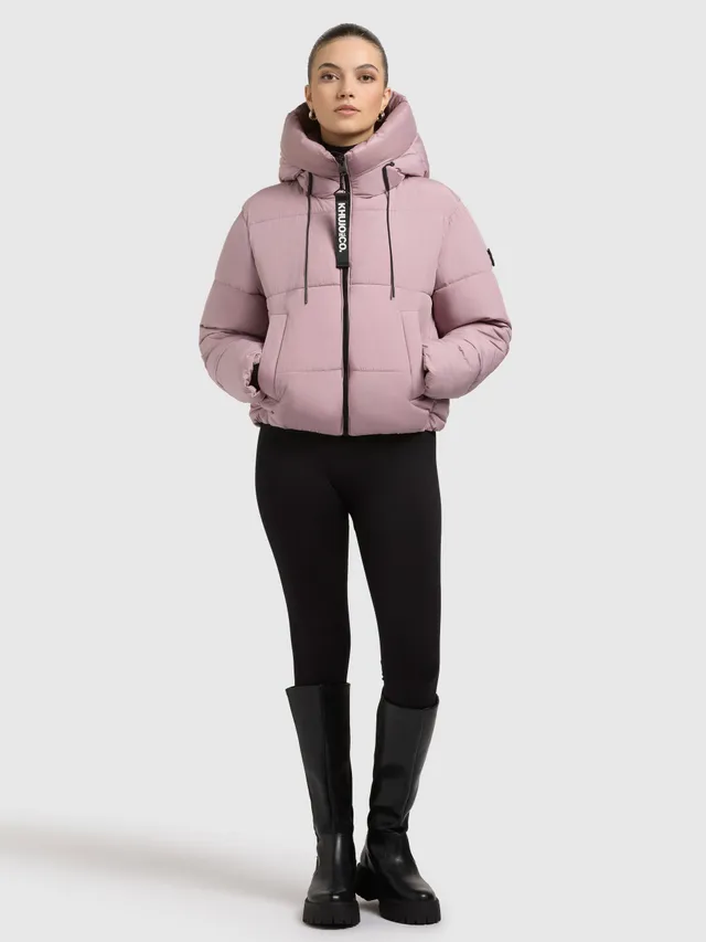 khujo-jacke-kali-damen-steppjacke-kurz-loose-fit-pale-mauve image 1