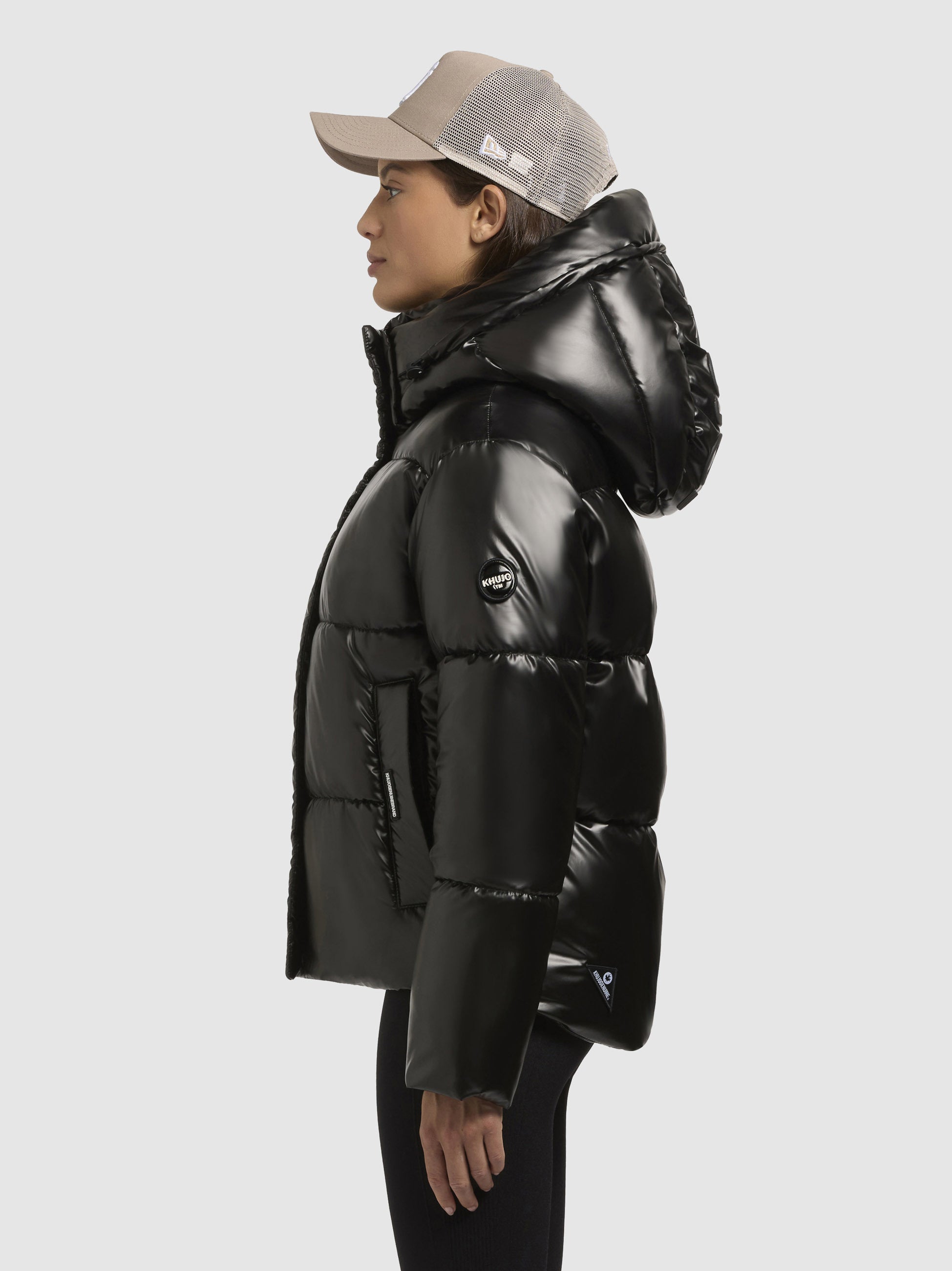khujo-jacke-devina-shiny-dunkelgrau-damen-steppjacke image 5