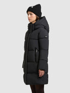 khujo-mantel-haya2-matt-obrage-grey-damen-winterjacke image 5