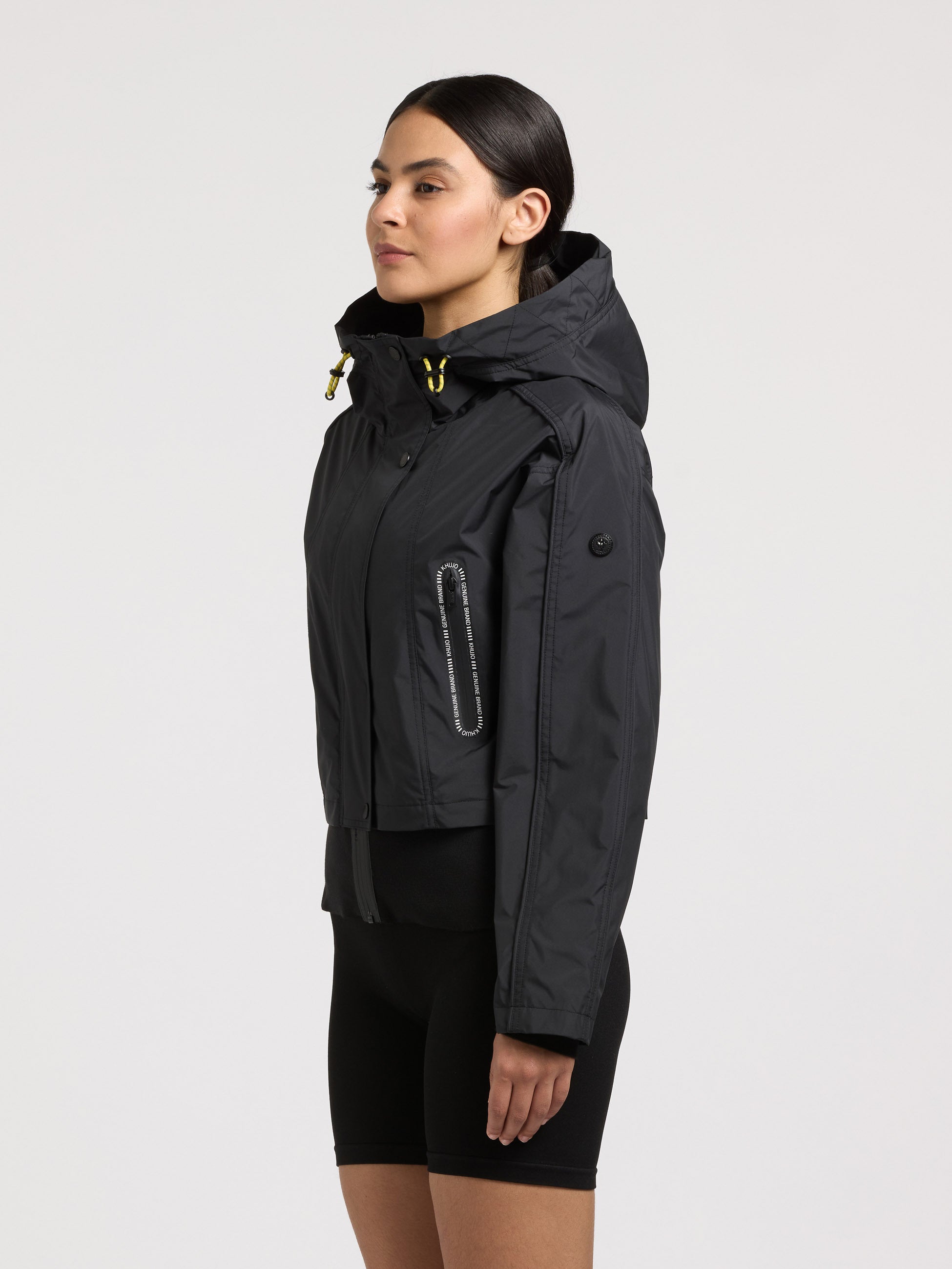 khujo-jacke-amelia-black-damen-windbreaker image 5