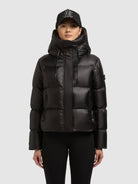 khujo-jacke-enits-shiny-black-kurze-damen-steppjacke-gl-nzend image 4