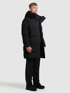 khujo-coat-stank2-black-langer-steppmantel-damen-schwarz image 6