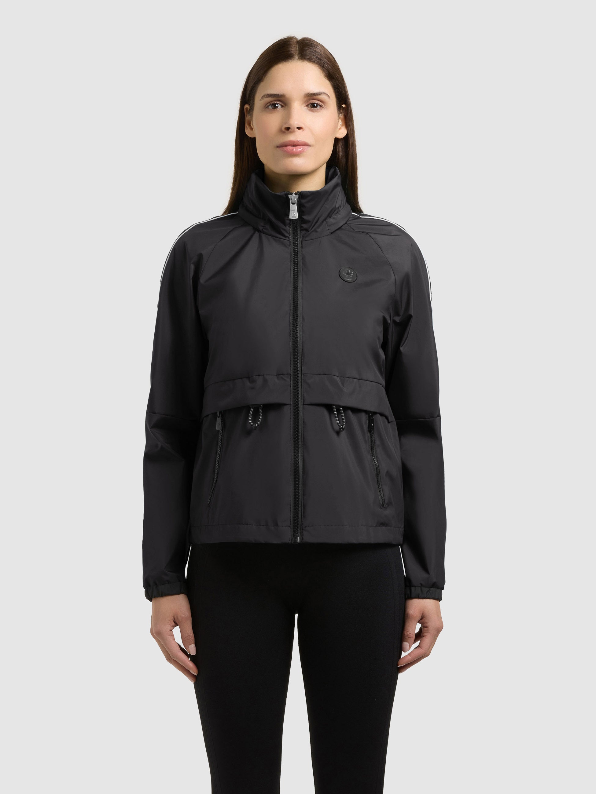 khujo-jacke-olia-black-wasserabweisender-windbreaker-f-r-damen image 1