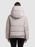 khujo-peeke2-steppjacke-mit-handschuhen-f-r-damen-blizzard-gray image 3