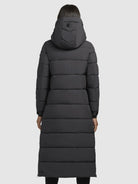 khujo-deria3-damen-mantel-slim-fit-dunkelgrau image 3