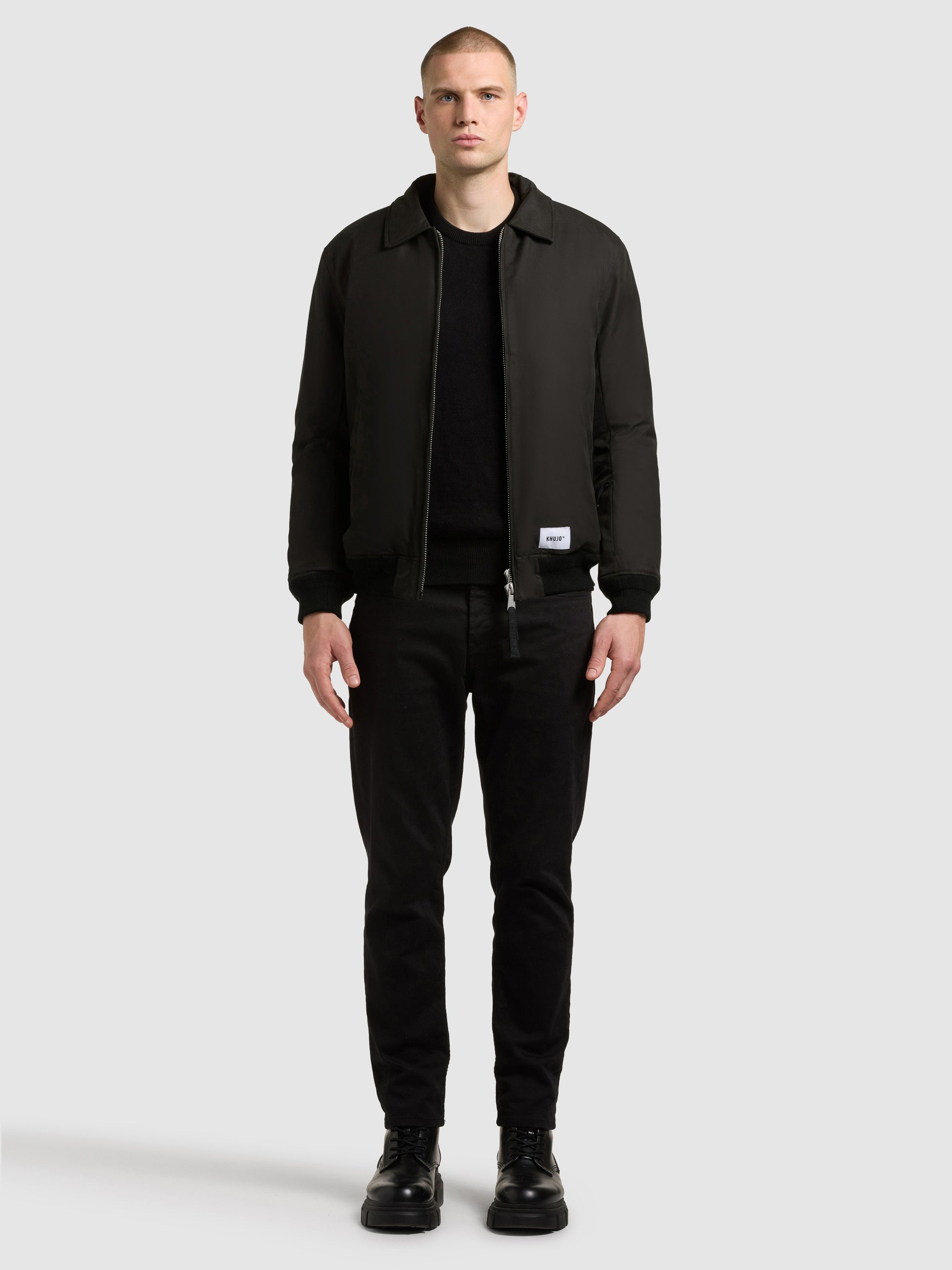 khujo-jacke-amos-black-blouson-fliegerjacke-f-r-damen image 6