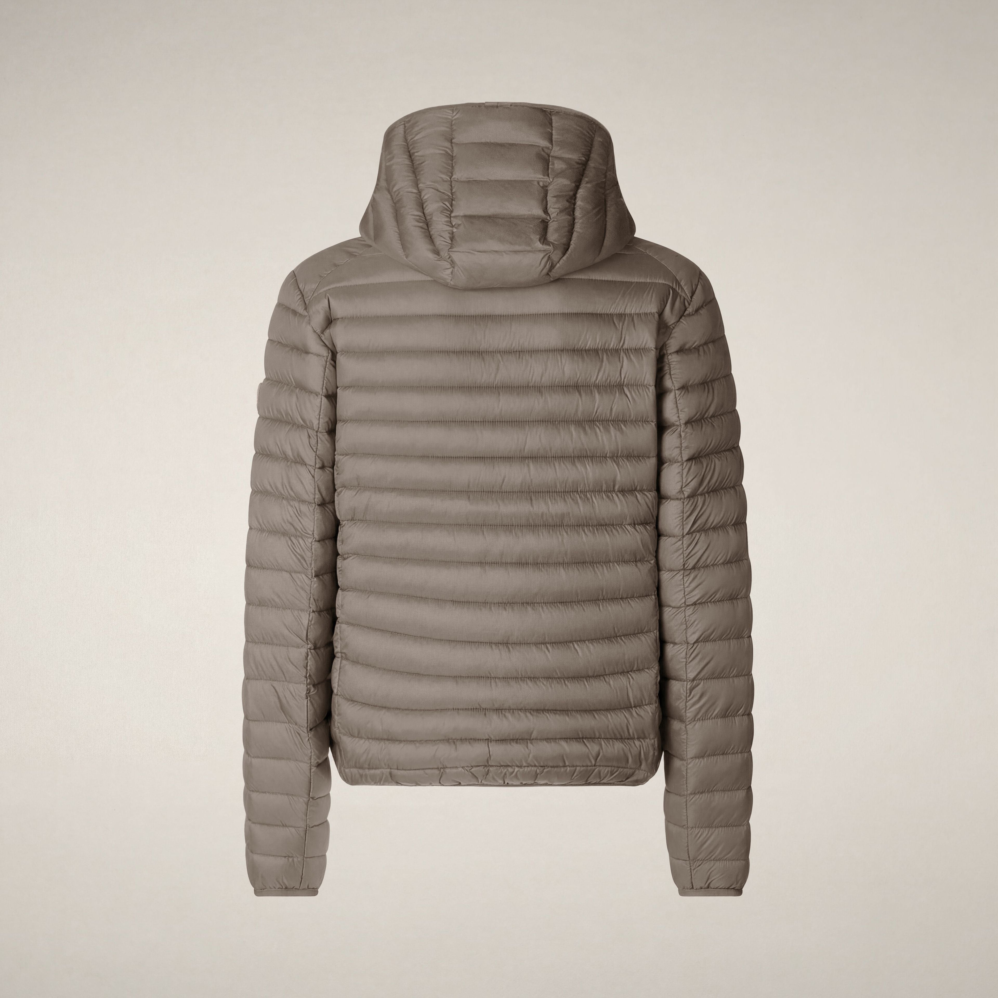 save-the-duck-donald-herren-daunenjacke-grau-elefant-mit-kapuze image 4