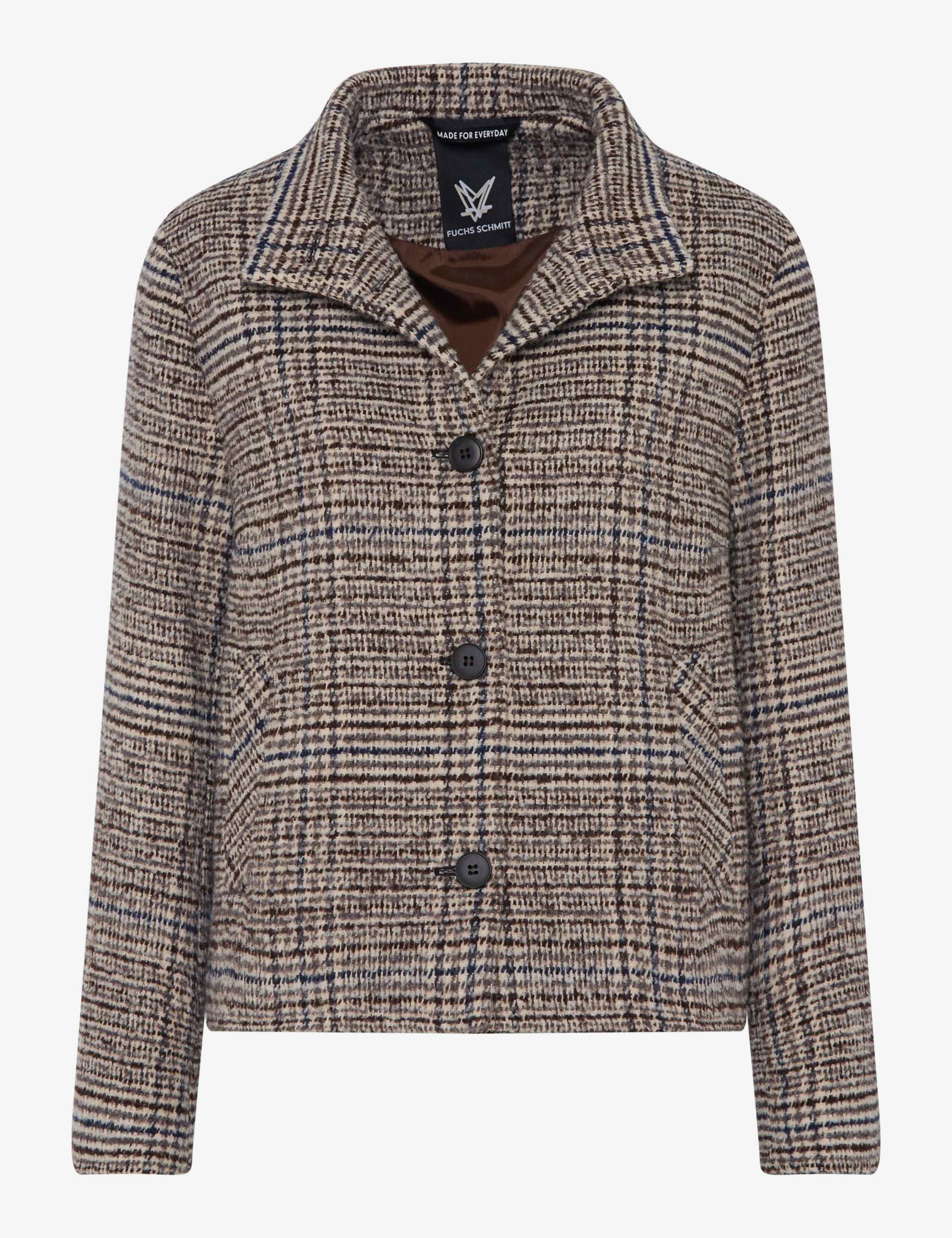 fuchs-schmitt-wolljacke-stratford-damen-kurzjacke-karo image 6