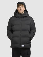 khujo-silas2-damen-steppjacke-dunkelgrau-wattierte-winterjacke image 4