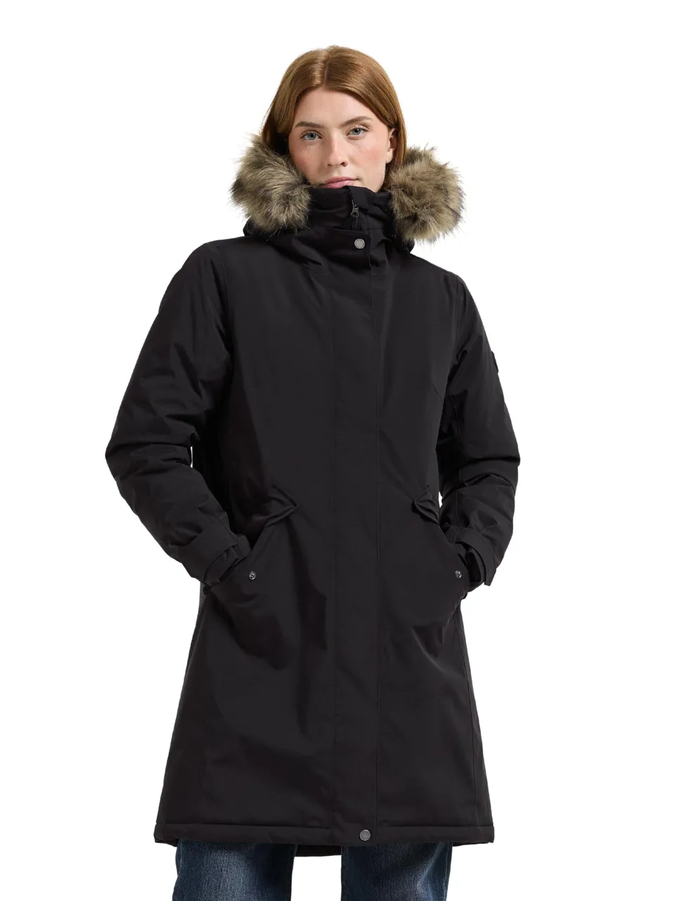 didriksons-erna-parka-damen-gef-ttert-wasserdicht-mit-kunstpelz image 1