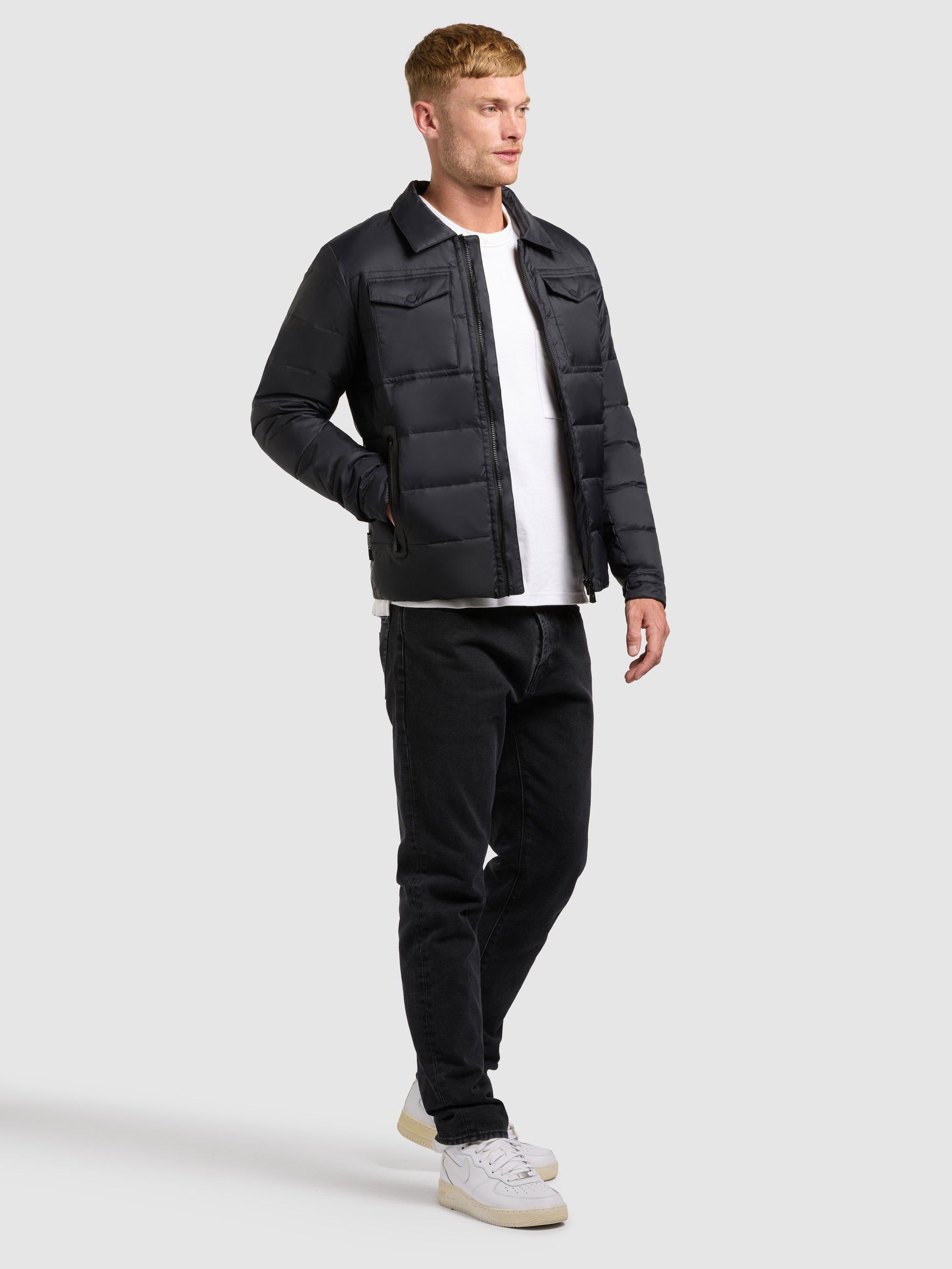 khujo-jacke-calzone-black-herren-steppjacke-leicht-wattiert image 7