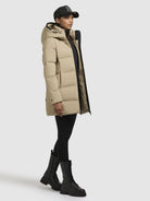 khujo-jacke-tanare3-sand-damen-steppjacke-regular-fit image 2