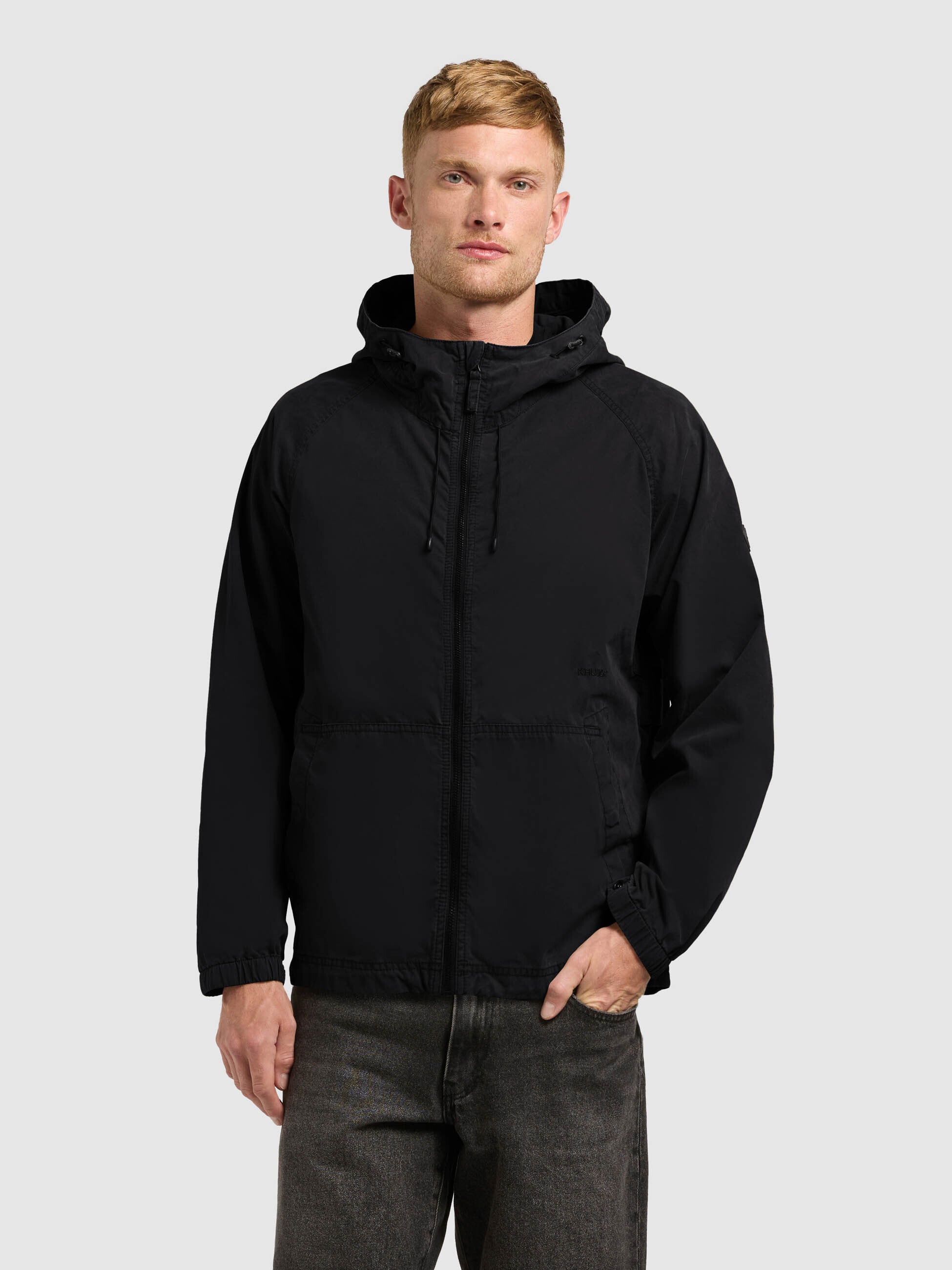khujo-jacke-weru-black-black-blousonjacke-mit-kapuze image 4