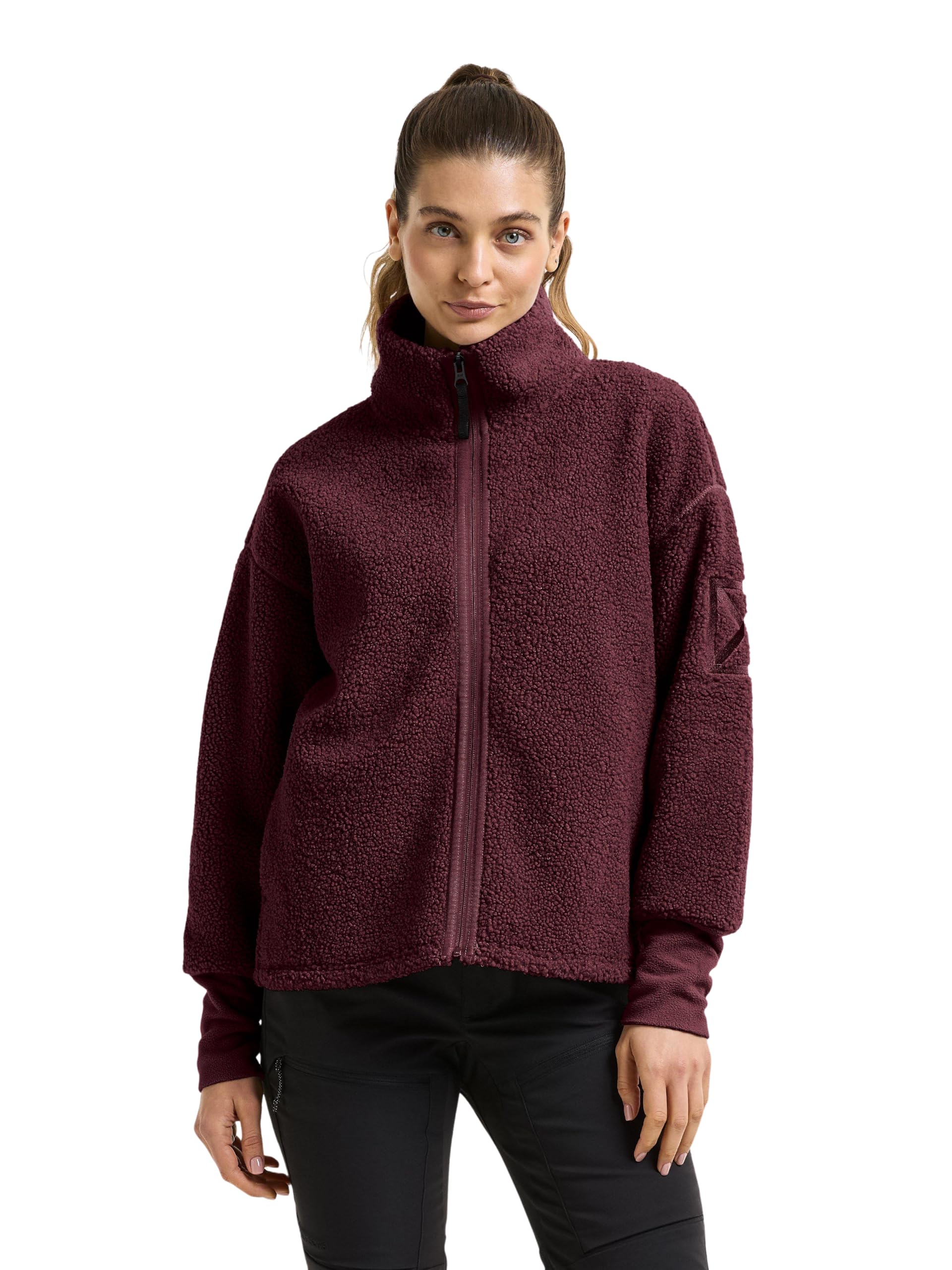 didriksons-melissa-sherpa-teddy-jacke-damen image 7