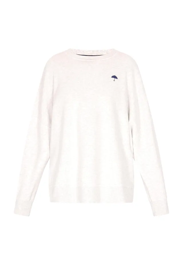 schmuddelwedda-damen-sweatshirt-langarm-rundhals-freizeit-mit-rippb-ndchen image 1