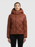 khujo-lilian-damen-steppjacke-russet-brown image 4