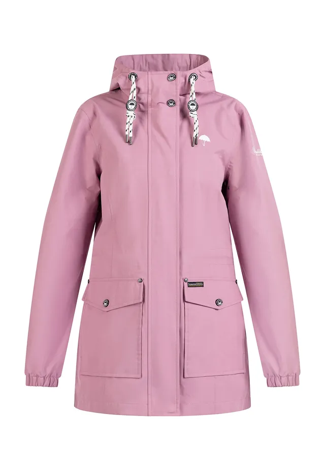 schmuddelwedda-damen-regenjacke-wetterfeste-bergangsjacke image 1