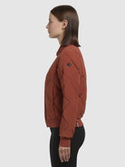 khujo-jacke-ange-rotbraun-stepp-bomberjacke-kurz-regular-fit image 5