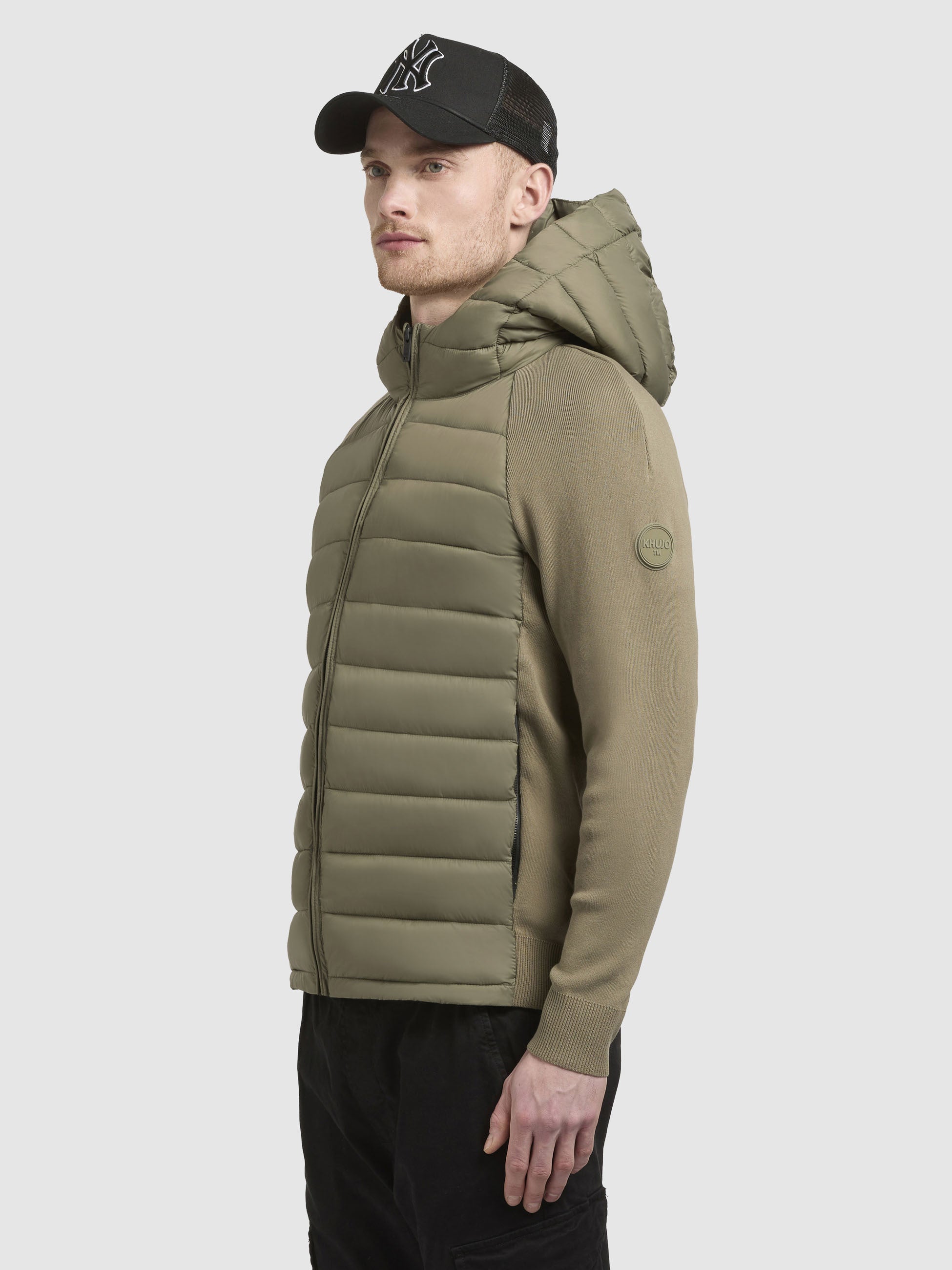 khujo-jacke-nilon-oliv-h-ftlange-slim-fit-sommerjacke image 5