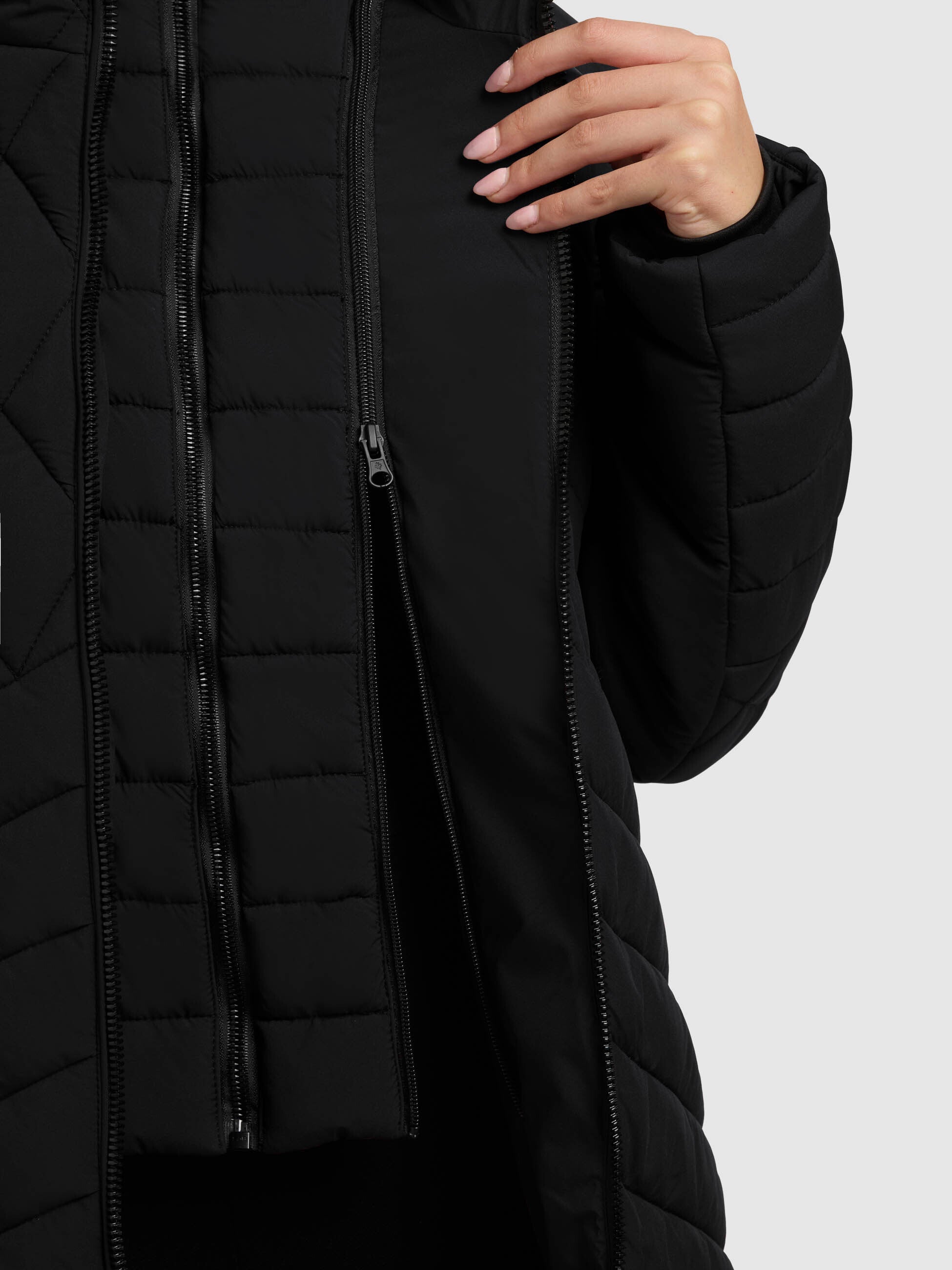 khujo-ivana-steppmantel-damen-black-kurzmantel image 8